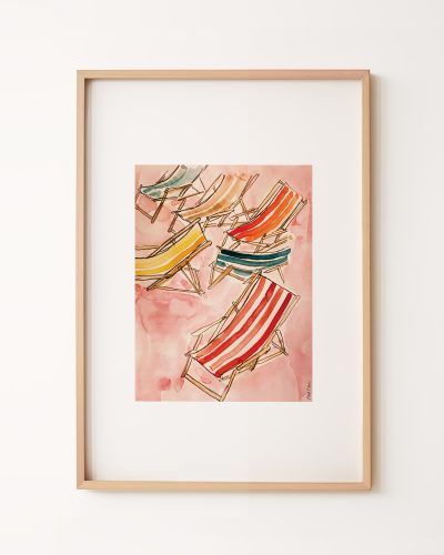 À la plage