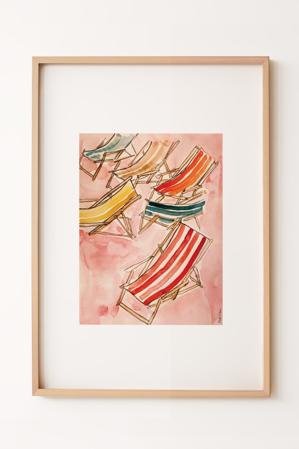 À la plage